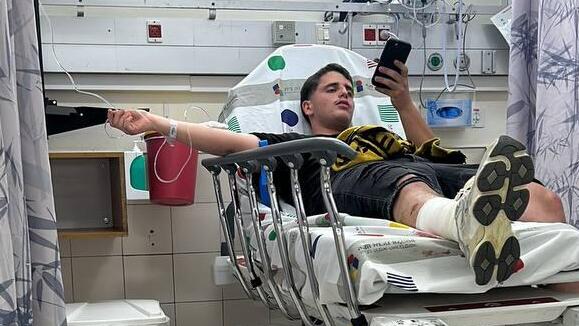 יובל אליאס בבית החולים