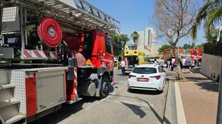 שריפה בבניין במודיעין שבה נהרגו אם ובנה