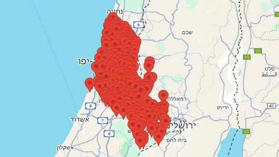  אזעקות ברחבי הארץ בעקבות שיגור מתימן 