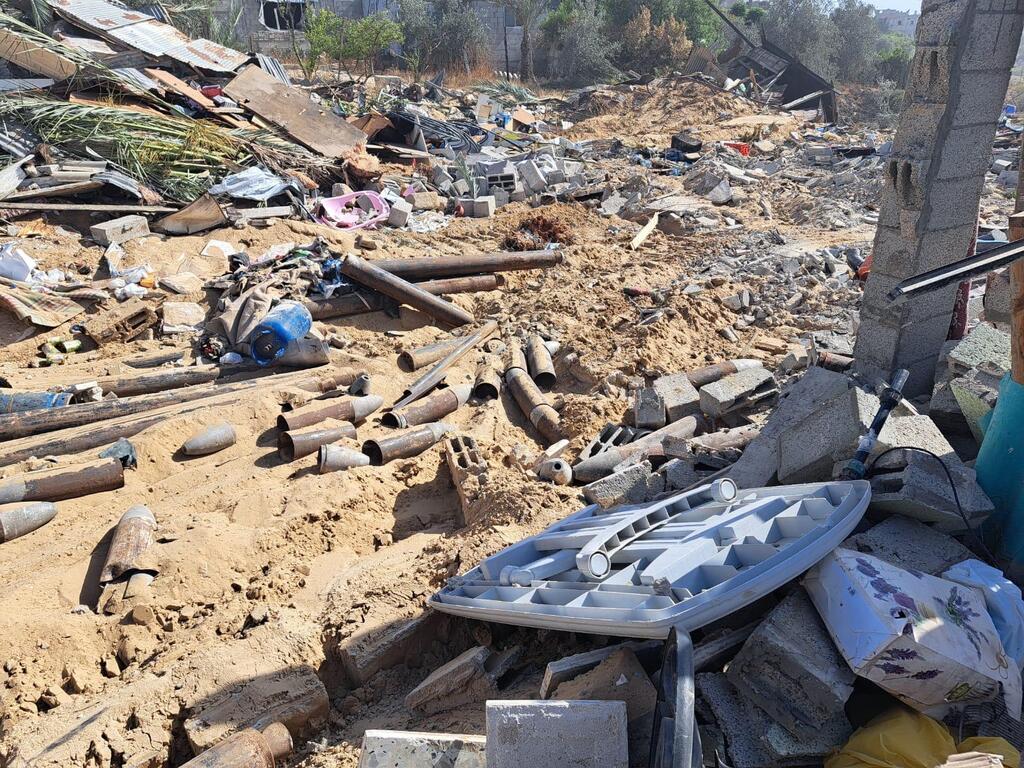 חאן יונס (צילום: דובר צה"ל) תיעוד מפעילות חטיבת כפיר בחאן יונס
