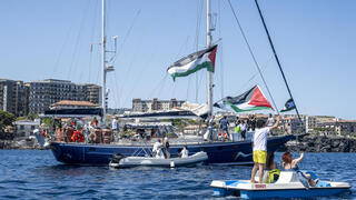 סיציליה, לפני יציאת הספינה לעזה