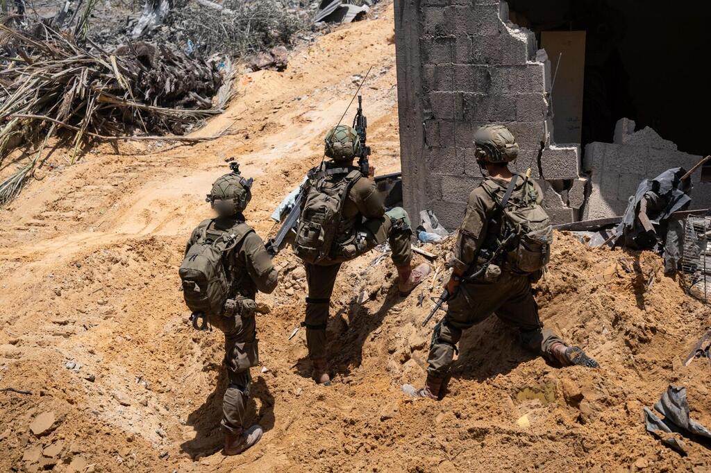 פעילות צה"ל בחאן יונס (צילום: דובר צה"ל) תיעוד מפעילות חטיבת כפיר בחאן יונס