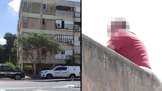 החשוד ברצח מאיים לקפוץ מגג הביניין