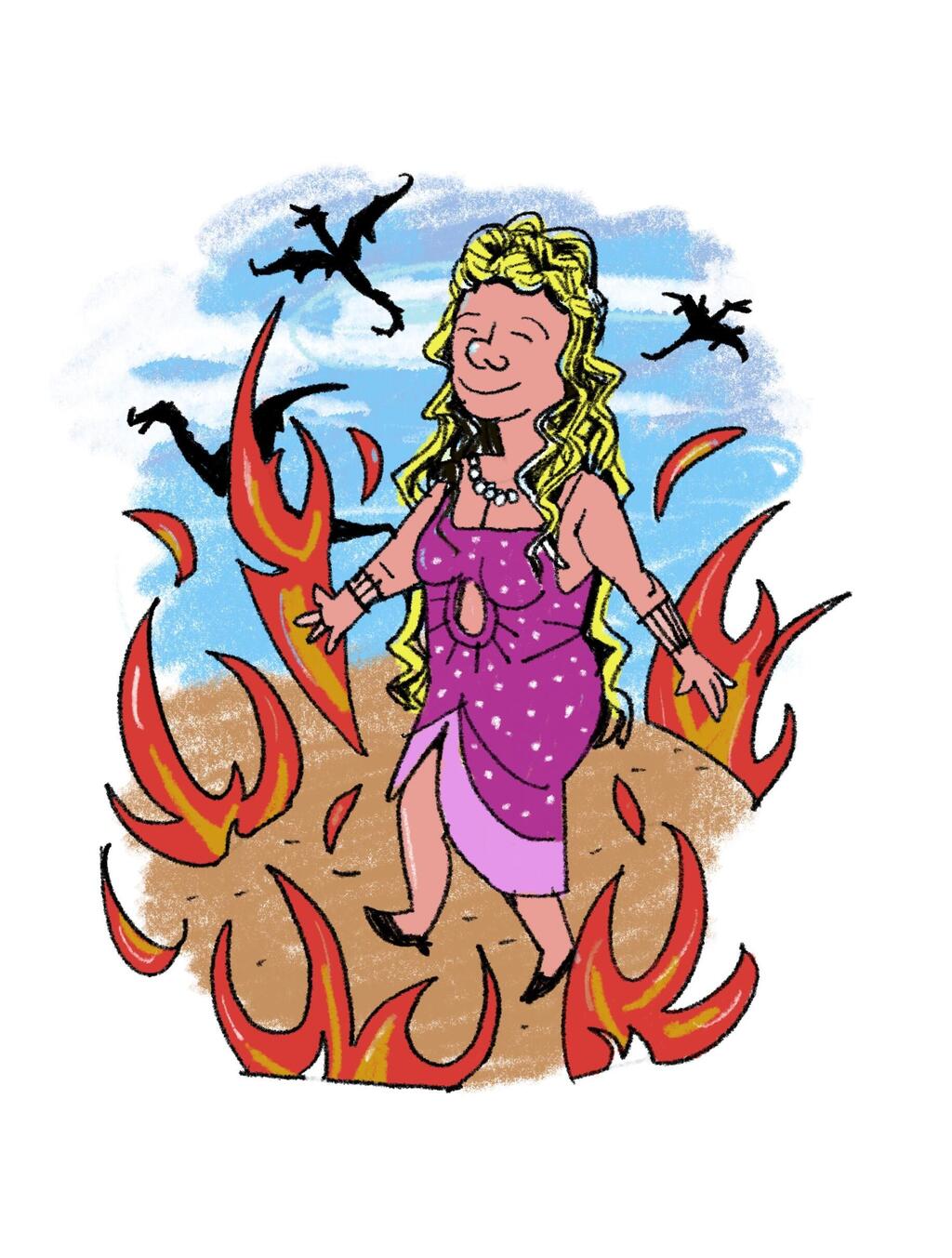 דאינריז טארגאריין לונדון דקל