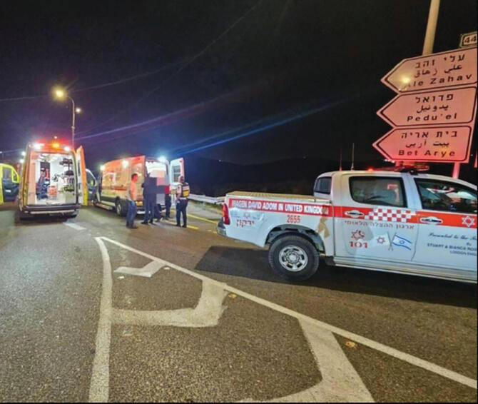 “המנוע שלה היה אהבה". זירת הפיגוע ליד ברוכין והלווייתה של צאלה גז ז”ל yk14393680