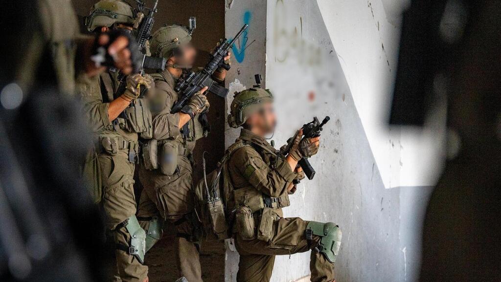 כוחות צה"ל פועלים בחאן יונס (צילום: דובר צה"ל) פעילות צוות הקרב של חטיבת כפיר בחאן יונס