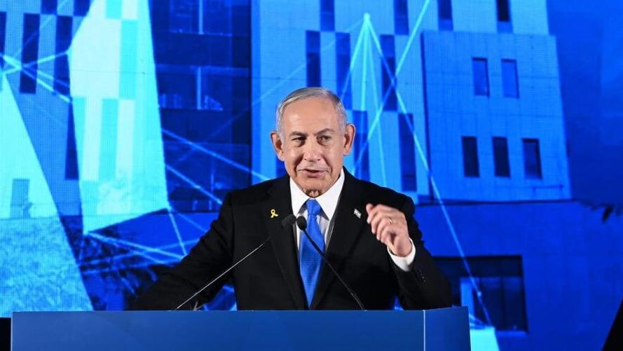 ראש הממשלה בנימין נתניהו טקס פתיחת שערי בית החולים אסותא באר שבע