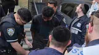 החשוד נעצר תוך זמן קצר