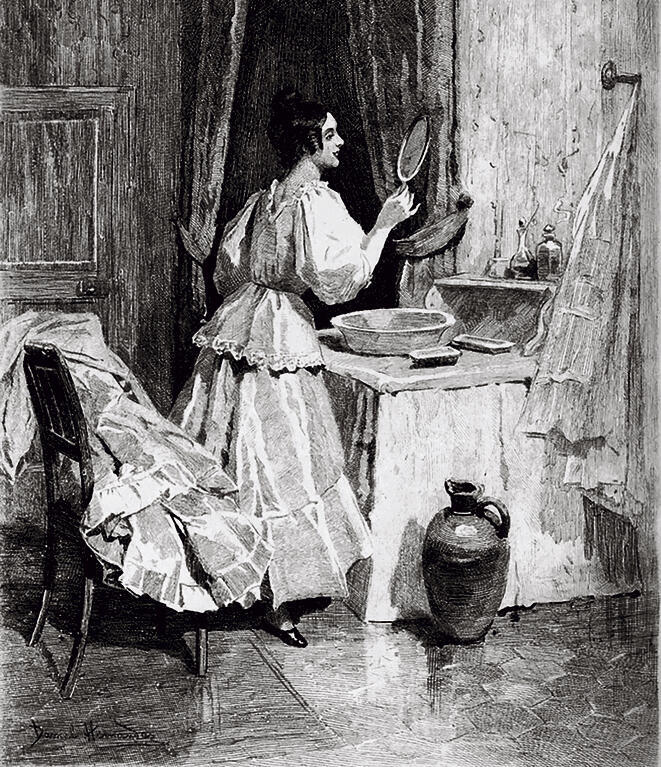 איור לספר מאת הצייר דניאל הרננדז, 1897 yk14400106