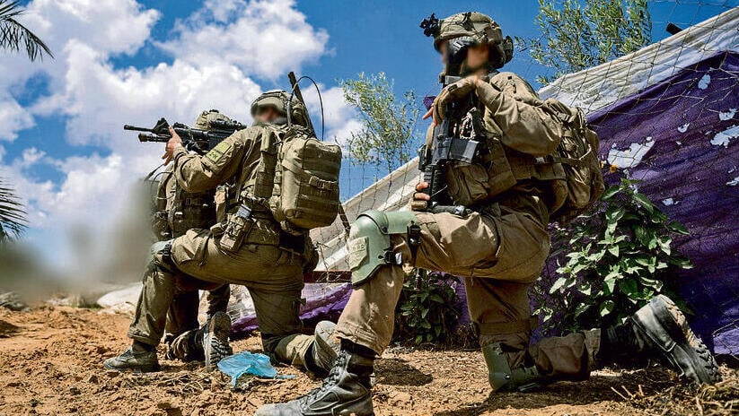 "עול שאינו נגמר". לוחמי צה"ל בפעילות מבצעית (צילום: דובר צה"ל) yk14400883