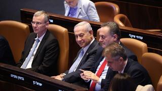 נשיא ארגנטינה חביאר מיליי מבקר בכנסת בירושלים