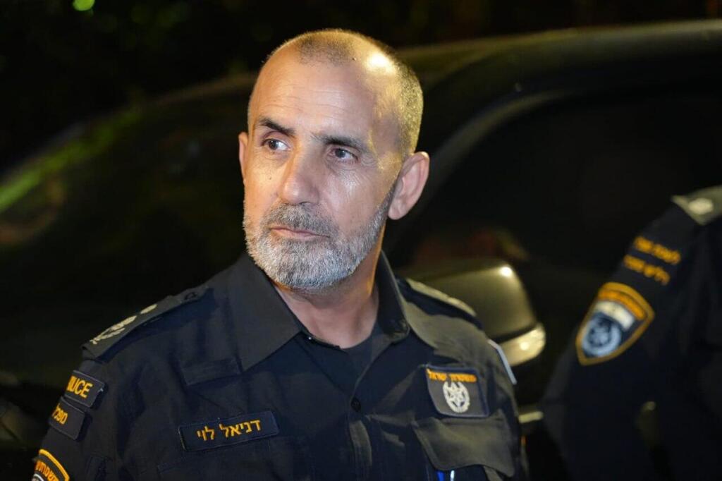 מפכ"ל המשטרה דני לוי בזירה בבסמת טבעון