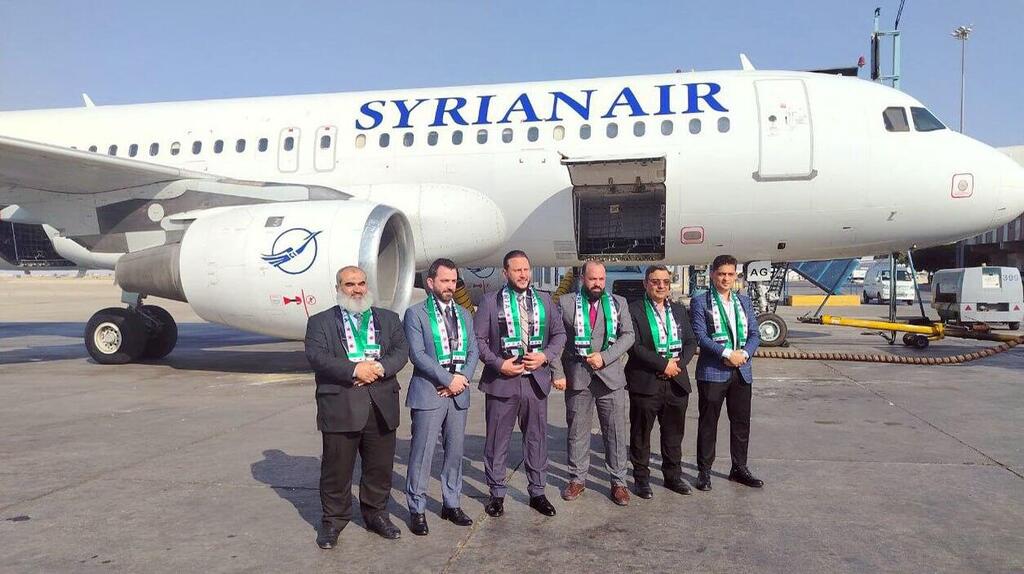 Syrianair plane מטוס של סיריאן איירליינס