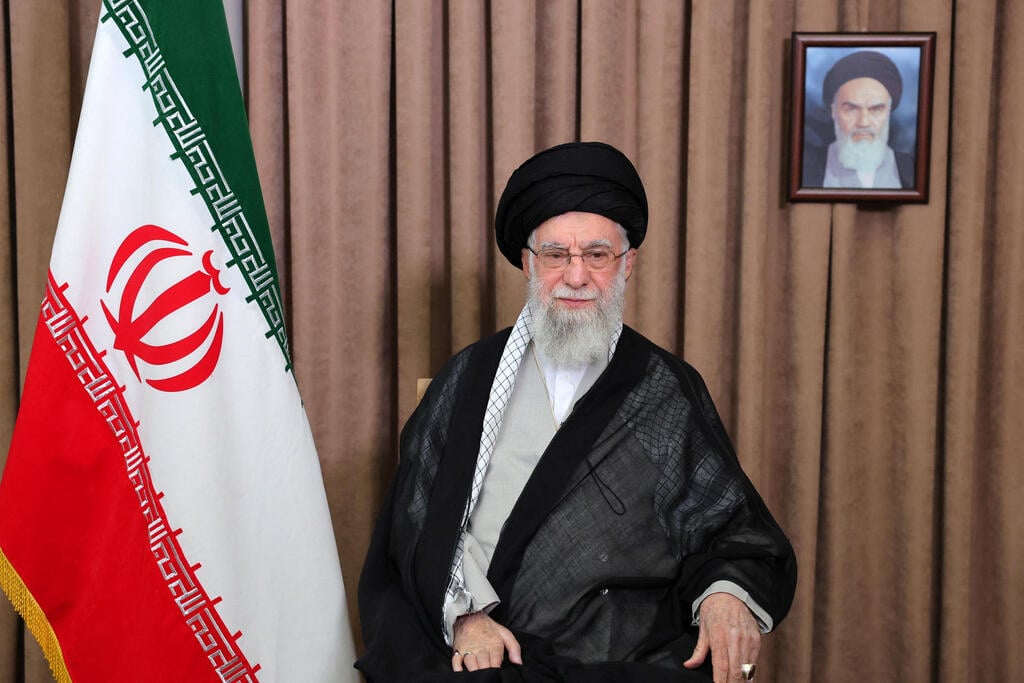 עלי חמינאי (צילום: Office of the Iranian Supreme Leader/WANA (West Asia News Agency)/Handout via REUTERS) עלי חמינאי
