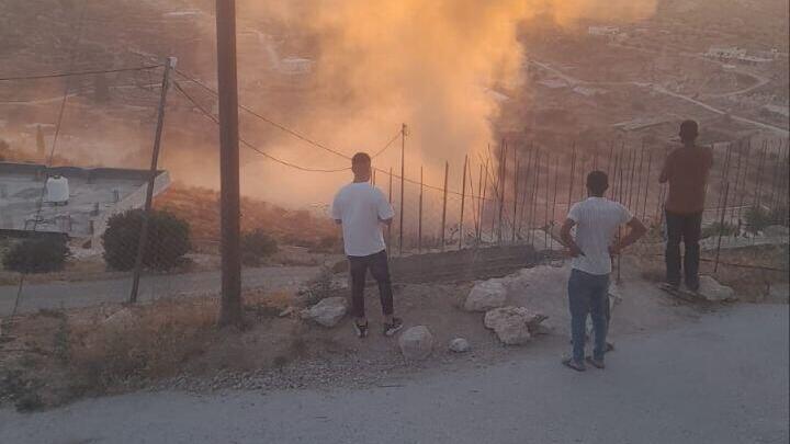 Houthi missile lands in West Bank נפילה בסביבת בית לחם אחרי הירי מתימן