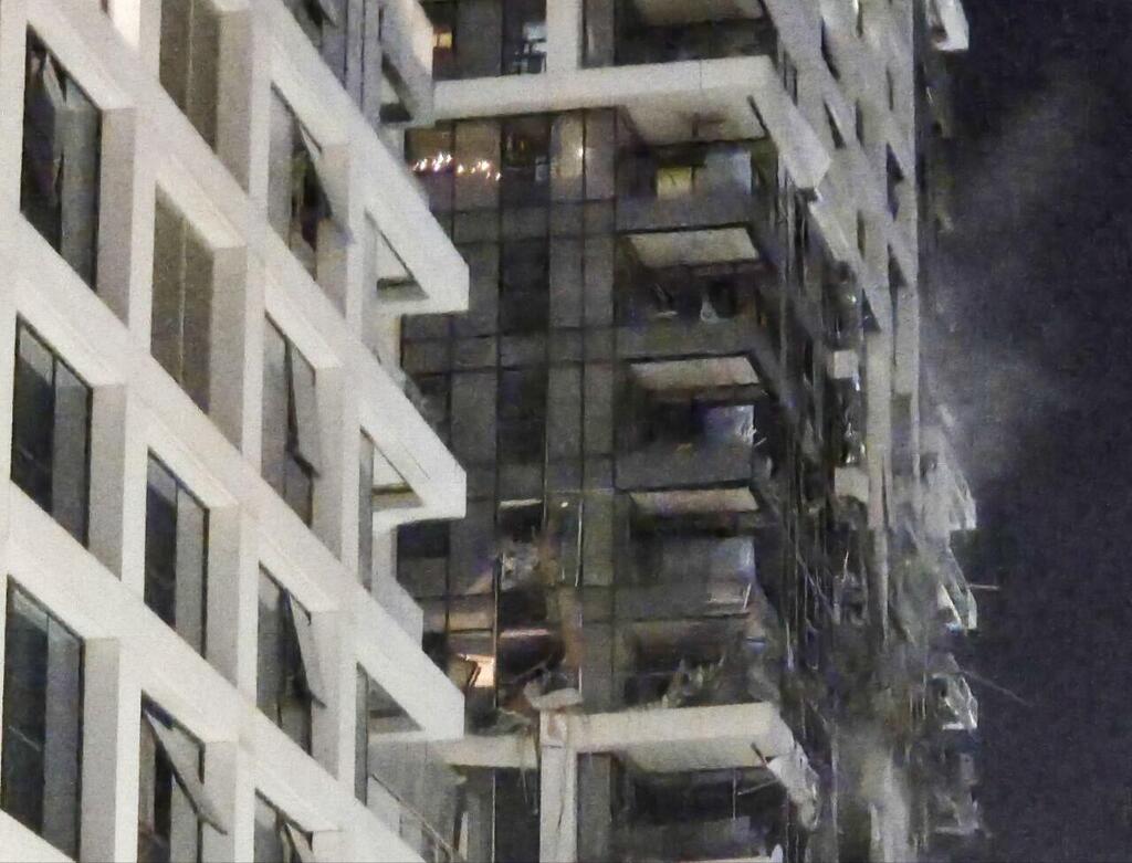 פגיעה ישירה במרכז