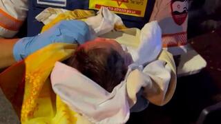 תינוק בן 6 ימים חולץ מהבניין המקביל לבניין שספג פגיעה ישירה בת״א