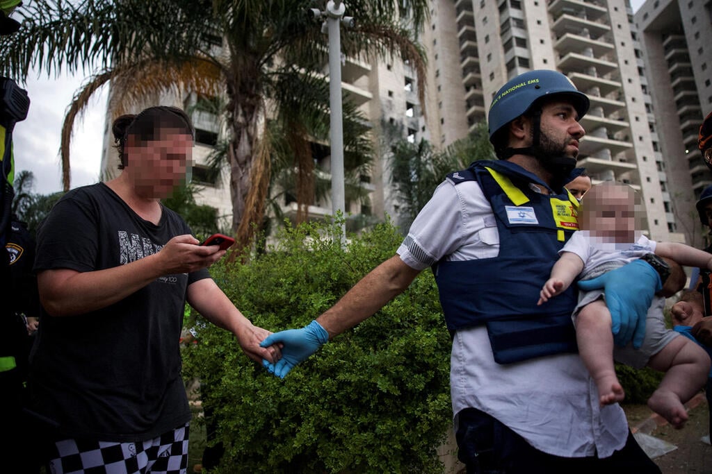 זירת הנפילה בפתח תקווה