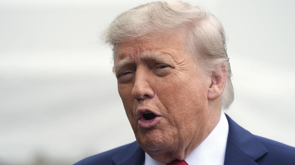 U.S. President Donald Trump (Photo: AP/ Manuel Balce Ceneta) נשיא ארה"ב דונלד טראמפ
