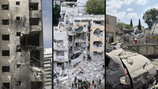זירת הנפילה בבני ברק, תל אביב, ופתח תקווה