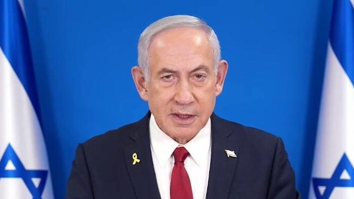 הודעת ראש הממשלה בנימין נתניהו לתקשורת על מבצע עם כלביא (צילום: ניר שרף, לע"מ) הודעת ראש הממשלה בנימין נתניהו לתקשורת על מבצע עם כלביא