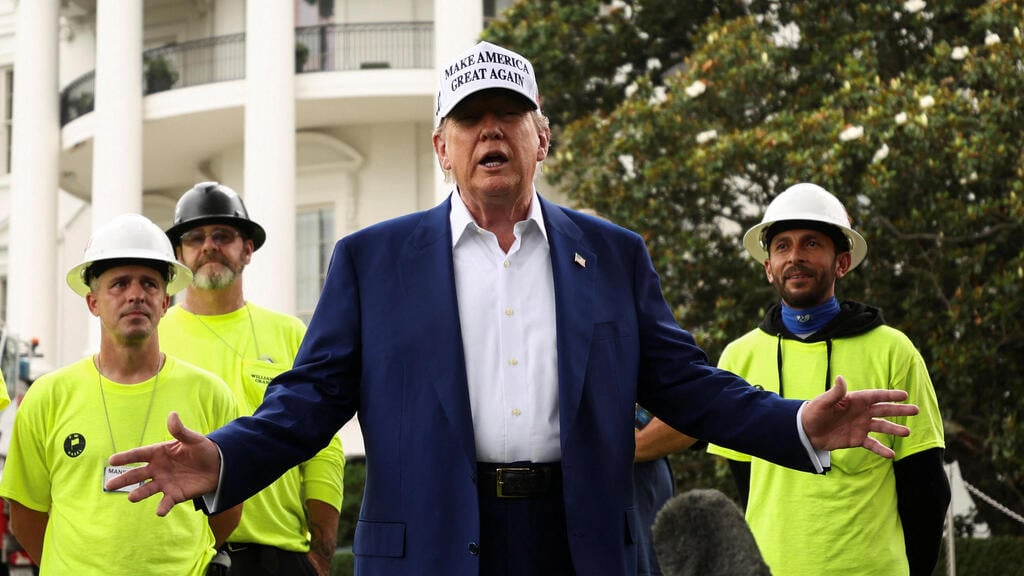 Donald Trump (Photo: Kevin Lamarque / Reuters) דונלד טראמפ נשיא ארה"ב