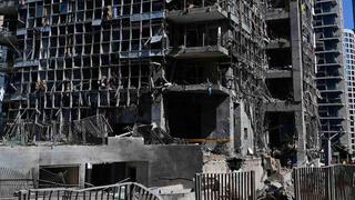 זירת הפגיעה ברמת גן