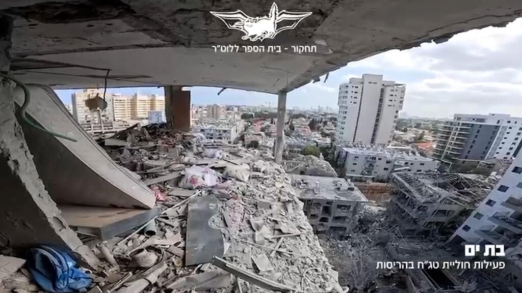 תיעוד מפעילות לוחמי הלוט"ר בזירות שנפגעו ברחבי הארץ
