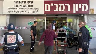 פינוי פצועים לבית החולים רמב