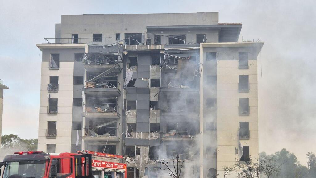 צילום: אילנה קוריאל זירת הנפילה בבאר שבע