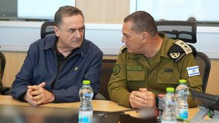 שר הביטחון ישראל כ"ץ והרמטכ"ל אייל זמיר בהערכת מצב