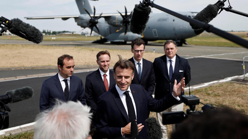 French President Emmanuel Macron (Photo: REUTERS/Benoit Tessier/Pool) מקרון