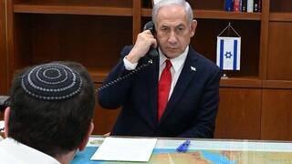 ראש הממשלה בנימין נתניהו בשיחה עם נשיא ארצות-הברית