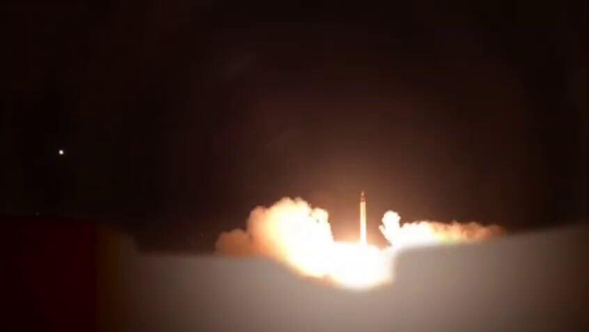 שיגור הטילים האיראניים לעבר קטאר