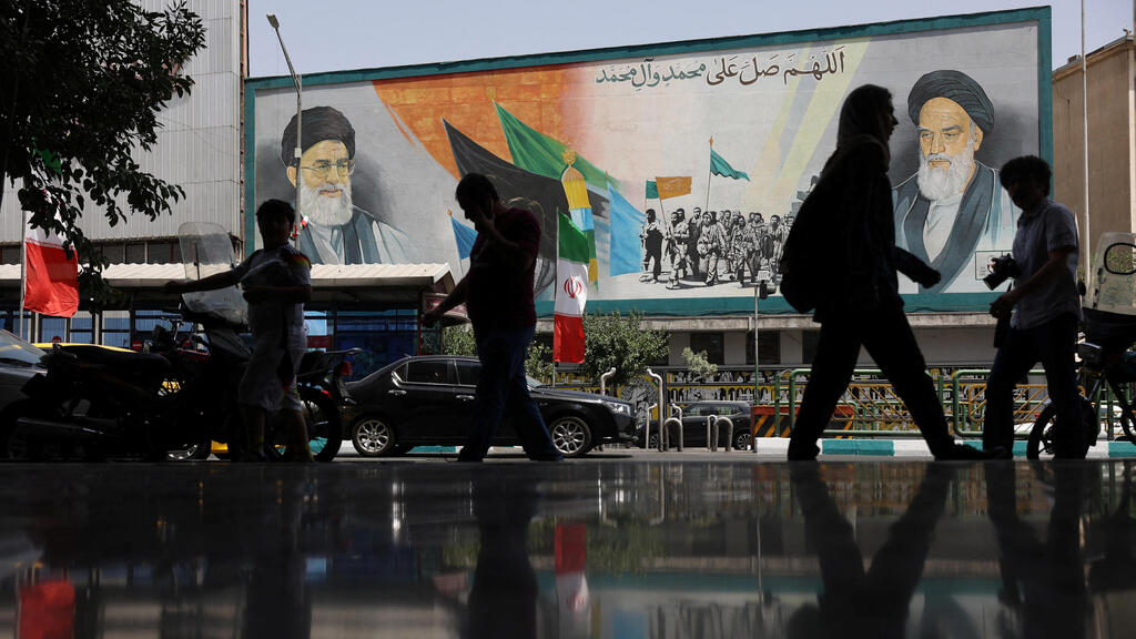 Tehran after the ceasefire (Photo: Majid Asgaripour/WANA (West Asia News Agency) via REUTERS) איראן רחובות טהרן אחרי ההכרזה על הפסקת אש