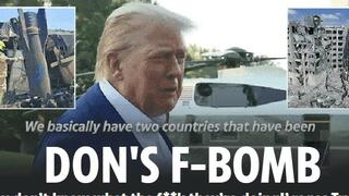 "פיצוץ ה-F-BOMB של טראמפ" - ו"הגאולה של נתניהו": הסיקור בעולם