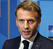 נשיא צרפת עמנואל מקרון | צילום: Ludovic MARIN / AFP yk14420309