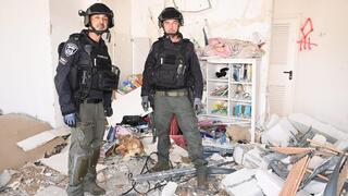 חבלני המשטרה של מחוז הדרום -  מיכאל ברמן ורז מנור