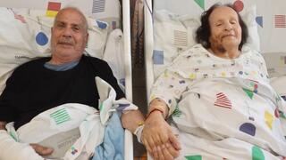 אמיל שושן ואשתו שרה שושן נפצעו מטיל ששוגר מאיראן לביתם בחולון