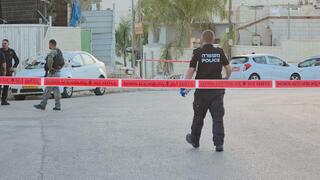 זירת הרצח ברהט בה גבר נורה למוות