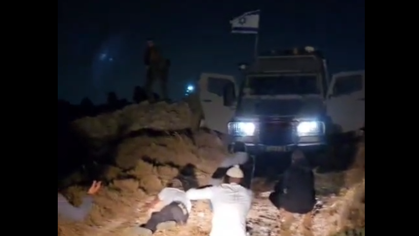 מתוך התיעוד שהפיצו המתנחלים