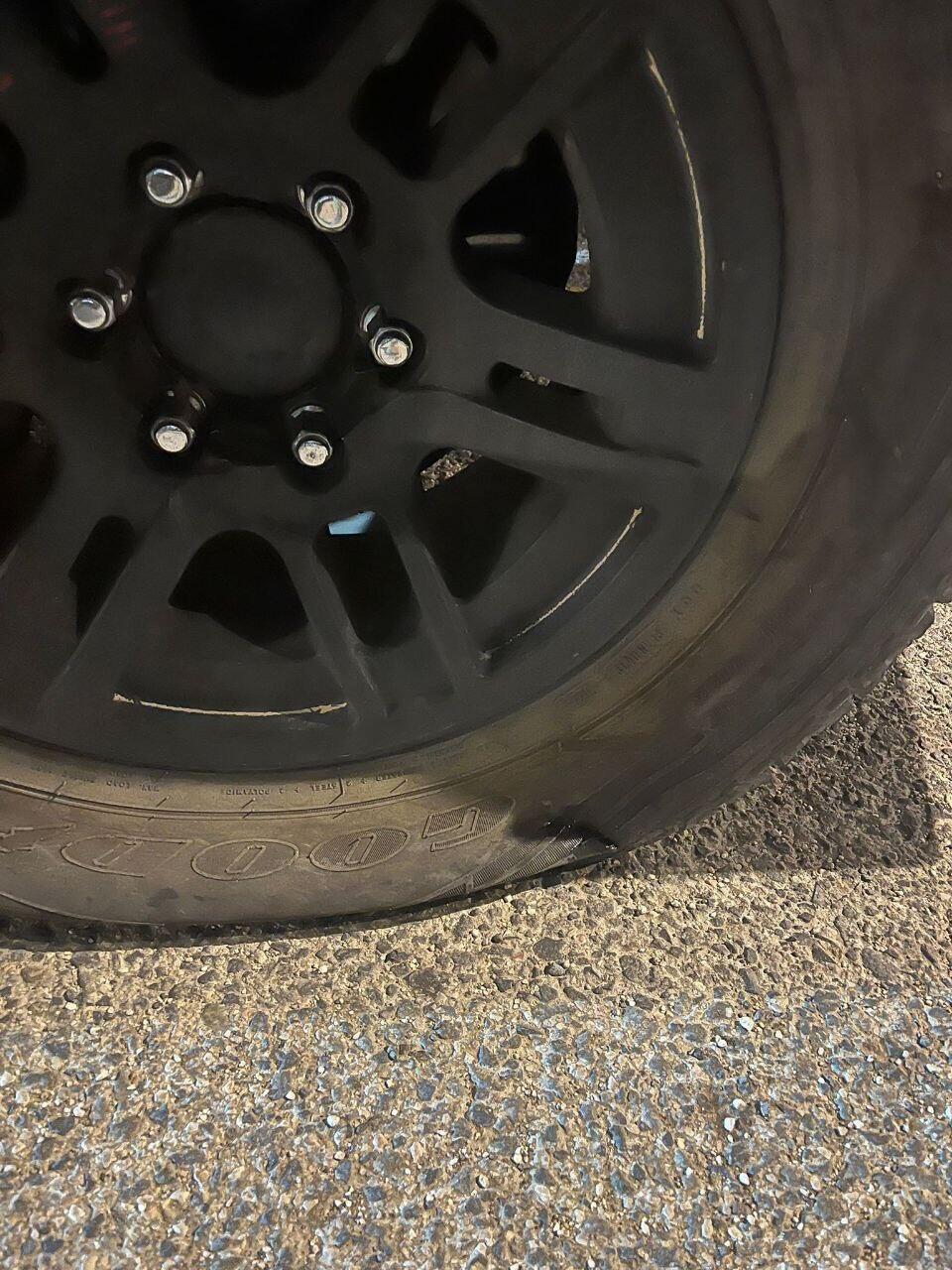 השחתת רכב צבאי בבנימין על ידי מתנחלים