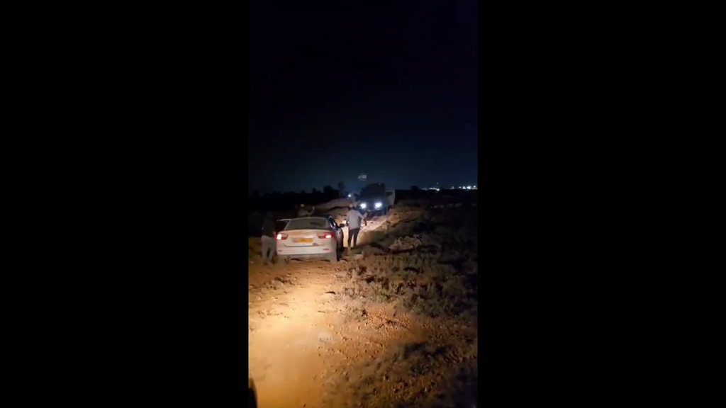 מתוך התיעוד שהפיצו המתנחלים מתוך התיעוד שהפיצו המתנחלים
