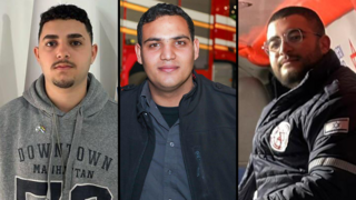 מימין לשמאל: יוסף, אחמד ומרואן. 