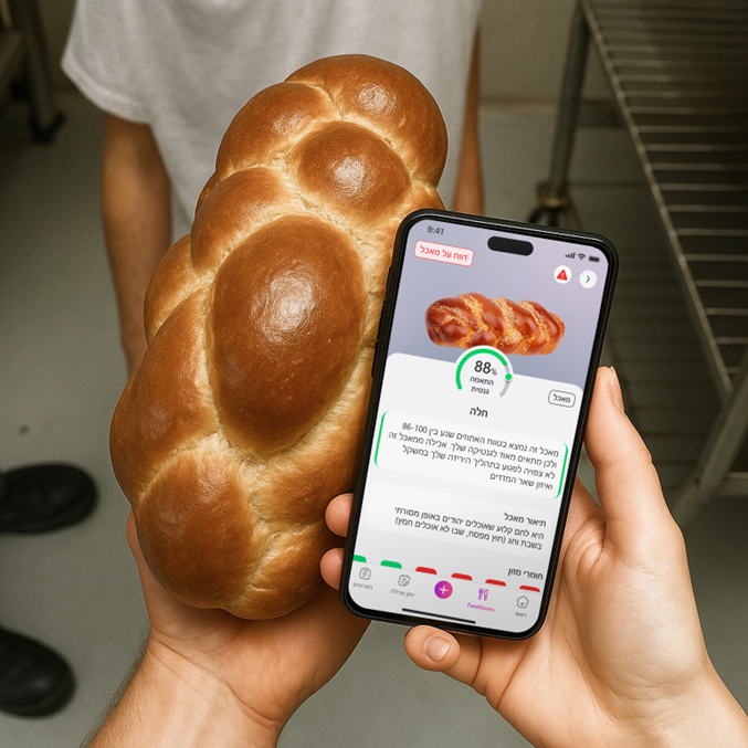 חלה: ״אלגוריתם מהפכני מזהה מהם המאכלים הספציפיים שגורמים לכל אדם להשמנה ונזק בריאותי״ 