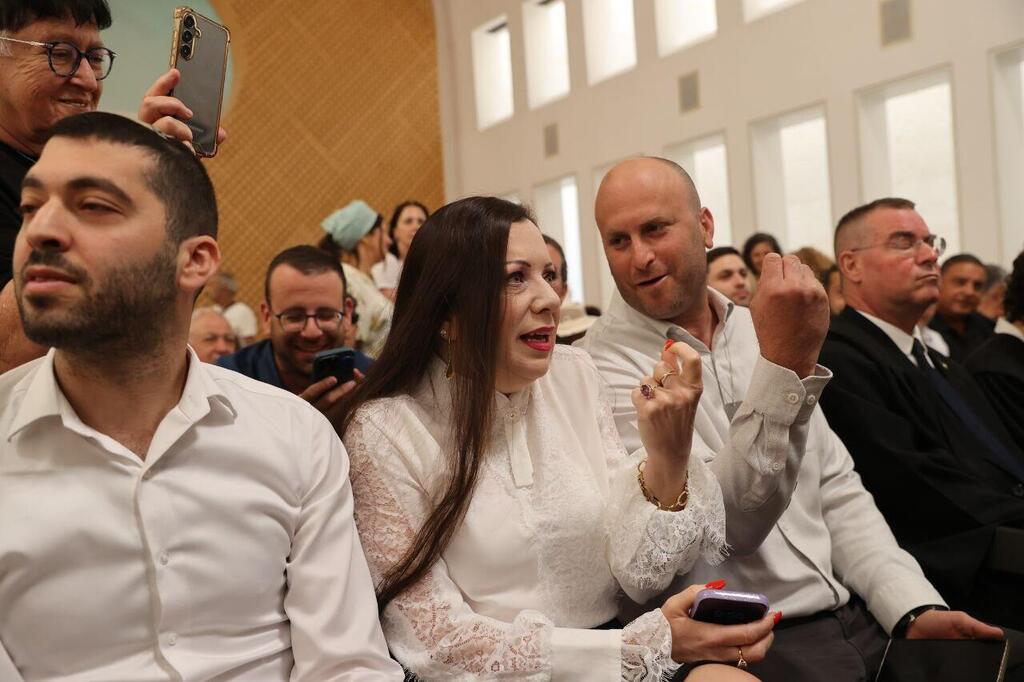 חברי הכנסת קרויזר וגוטליב (צילום: אלכס קולומויסקי ) דיון בנושא אופן מינוי ראש השב"כ בביהמ"ש העליון