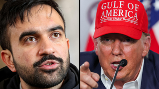 דונלד טראמפ ו זוהראן ממדאני שרץ לראשות העיר ניו יורק