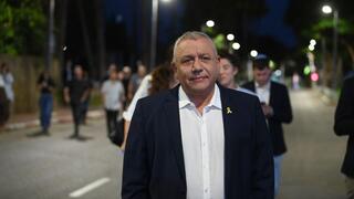 גדי איזנקוט נותן הצהרה לתקשורת טרם פרישתו