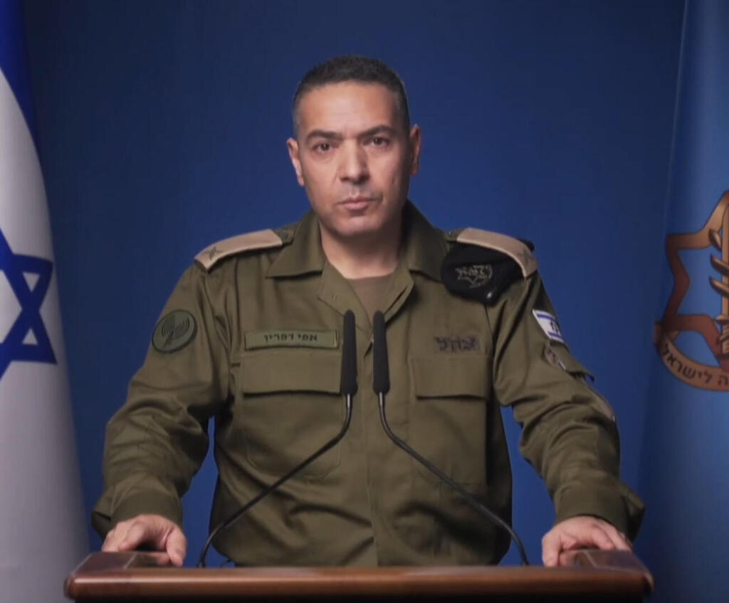 IDF Spokesman Brigadier General Effie Defrin (Photo: IDF) דובר צה"ל