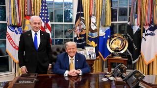 הפגישה השנייה בין נתניהו לטראמפ
